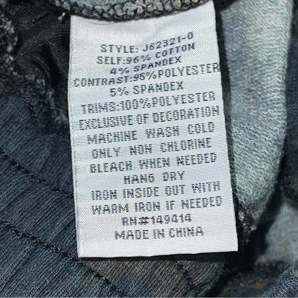 Johnny Was Biya JWLA Lucid Verde Velvet Detail Sweatpants - Picture 7 of 10